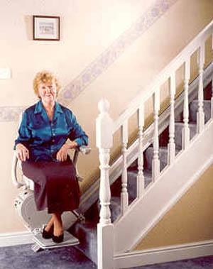 Stairlifts suitable for frequent fallers